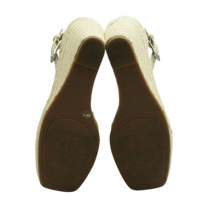 Tan Wedged Sandals
