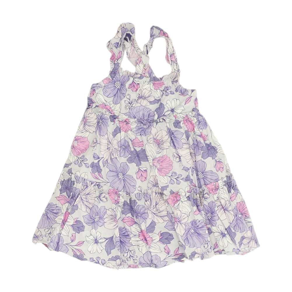 Purple Floral Dress