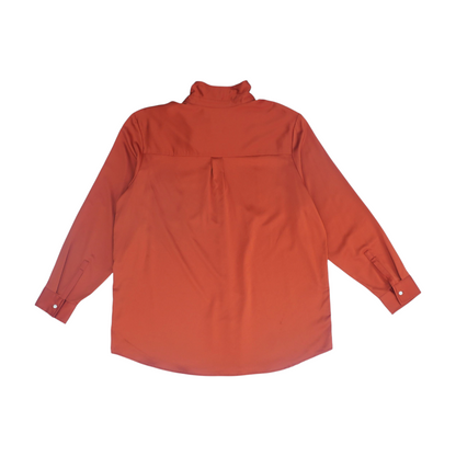 Orange Button Down
