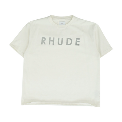 Cream Solid T-Shirt