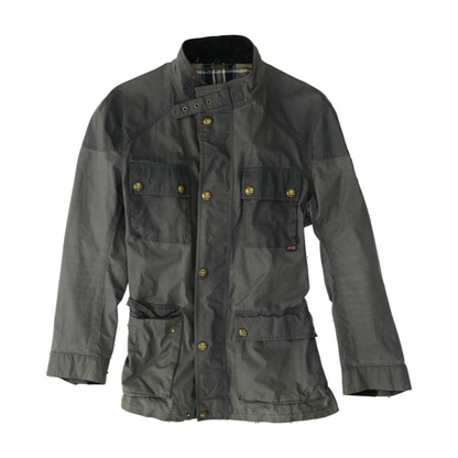 Gray Solid Jacket
