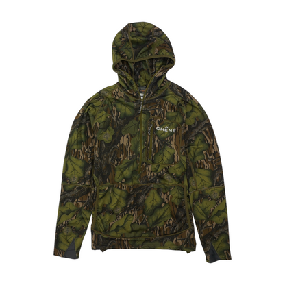 Green Camo 1/4 Zip Pullover