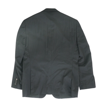 Black Striped Suit Jacket