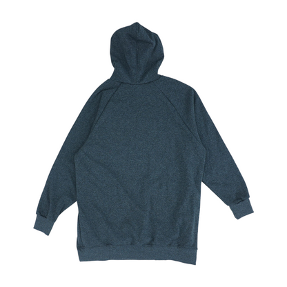 Gray Solid Hoodie Pullover