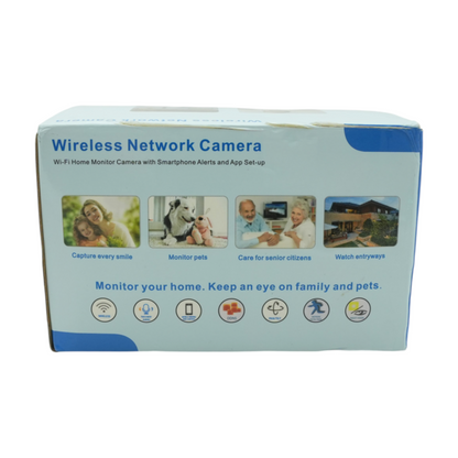 White WiFi Home Monitor Camera