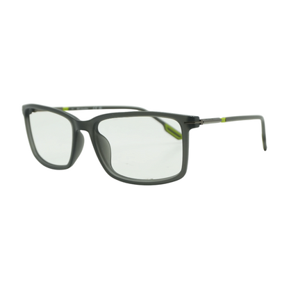 Gray C8033 Rectangle Prescription Eyewear