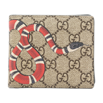 GG Monogram Kingsnake Bifold Wallet