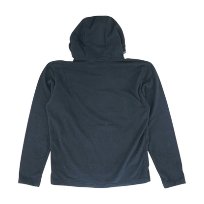 Black Solid Hoodie Pullover