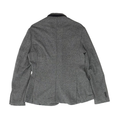 Gray Geometric Sport Coat