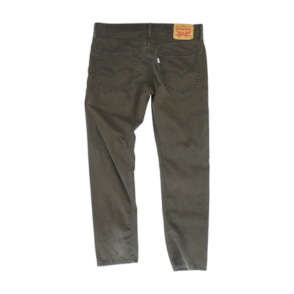 502 Brown Tapered Jeans