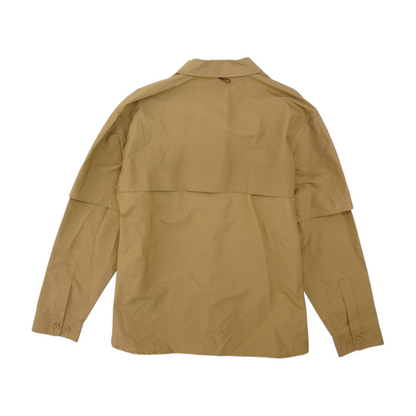 Khaki Solid Jacket