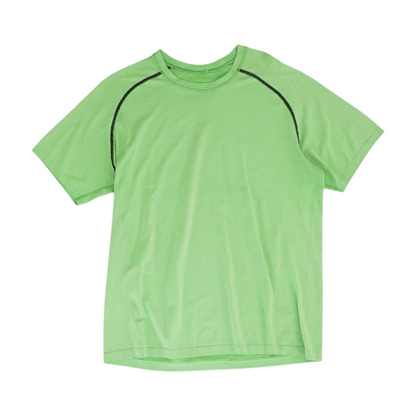 Green Solid Active T-Shirt