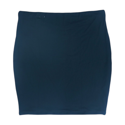 Black Plus Mini Skirt