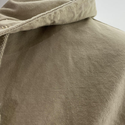 Beige'Christian Dior Couture 1947' Embroidered Hooded Bomber Jacket
