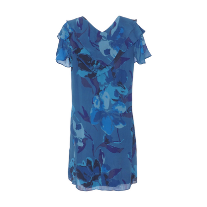 Teal Petite Floral Midi Dress