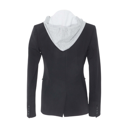 Black Scuba Knit Jacket & Hoodie Dickey