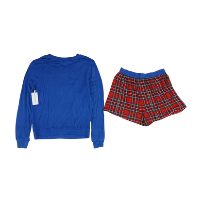 Red Plaid Pajama Set