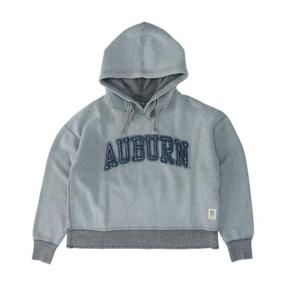 Gray Auburn Tigers Solid Hoodie Pullover