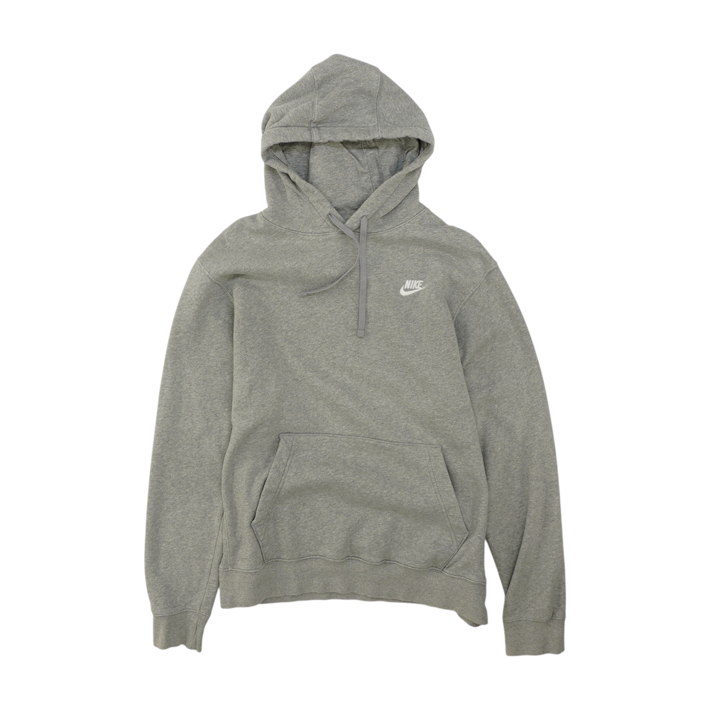 Gray Tall Solid Hoodie Pullover