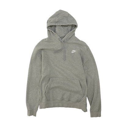 Gray Tall Solid Hoodie Pullover