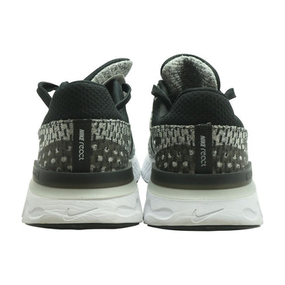 React Infinity Run Flyknit 3 Gray Low Top Athletic Shoes