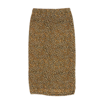 Brown Midi Skirt