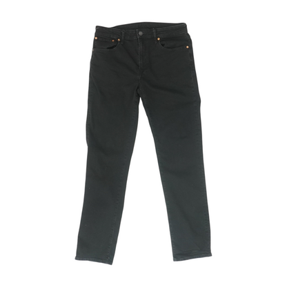Black Straight Jeans