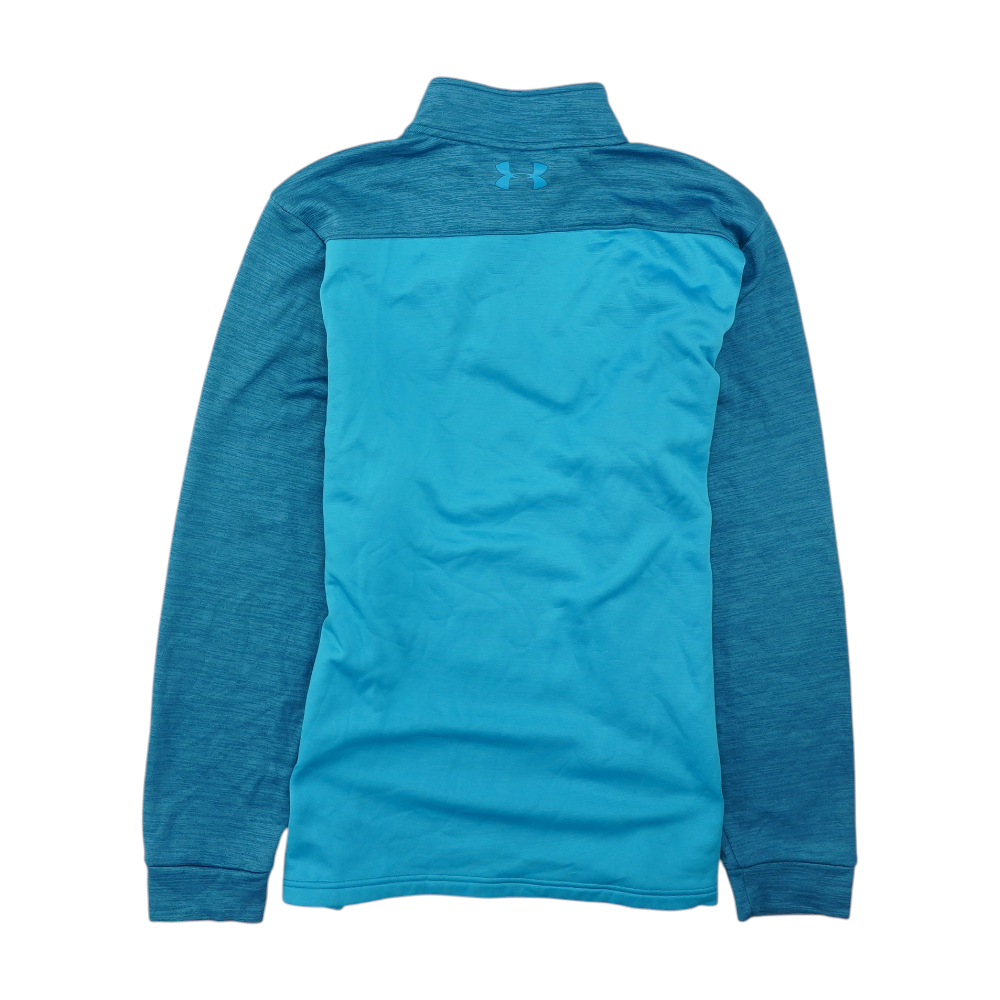 Under Armour Blue Solid 1/4 Zip Pullover – Image 2