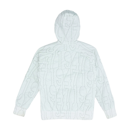 White Abstract Jacket