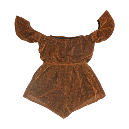 Orange Romper