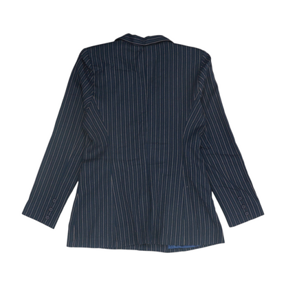Navy Striped Blazer