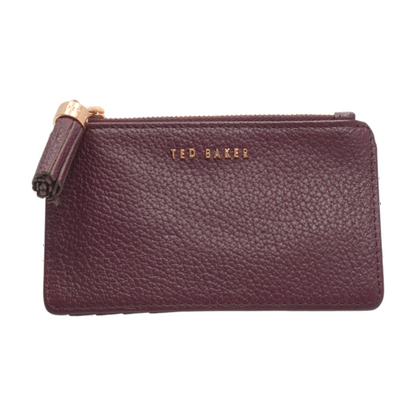 Burgundy Card Case Wallet