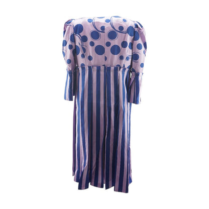 Purple Midi Dress and Jacket Set