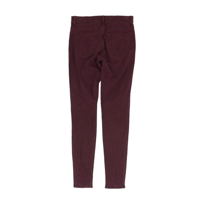 Purple Solid Pants