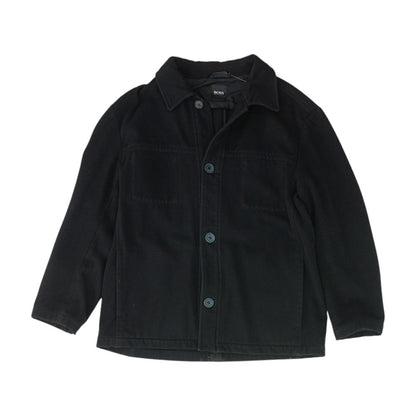 Black Topcoat Jacket