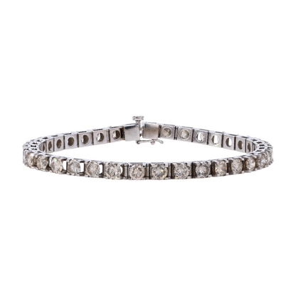 7 3/8 ctw 14K White Gold Diamond Tennis Bracelet