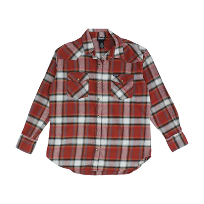 Red Plaid Button Down