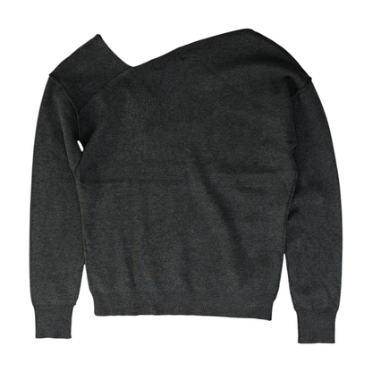 Gray Pullover Sweater