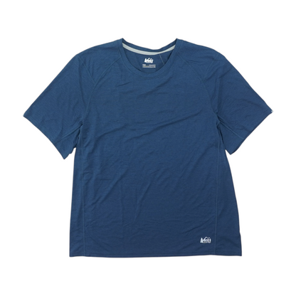 Navy Solid Active T-Shirt