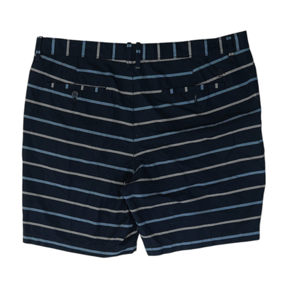 Original Penguin Navy Striped Casual Shorts – Image 2