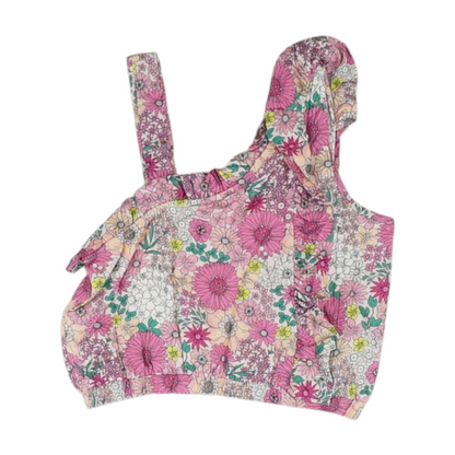 Pink Floral Blouse