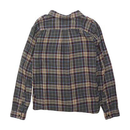 Multi Plaid Flannel Button Down