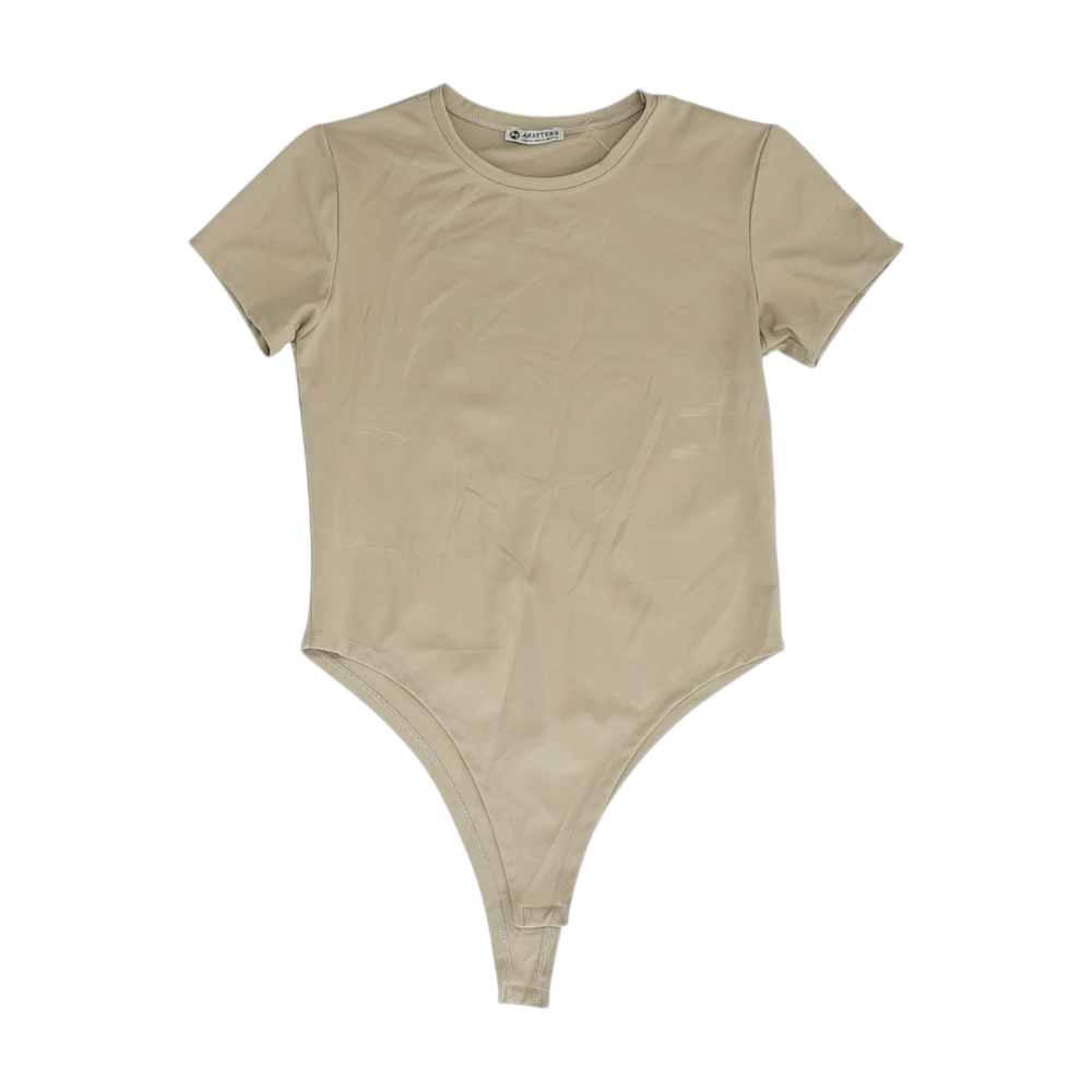 Tan Bodysuit Blouse