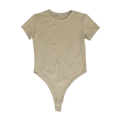 Tan Bodysuit Blouse