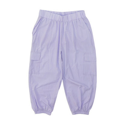 Purple Tapered Pants