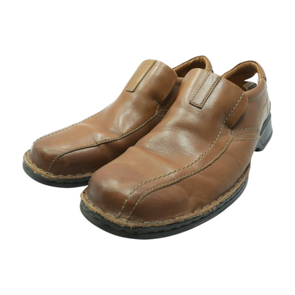 Tan Slip-On Dress Shoes