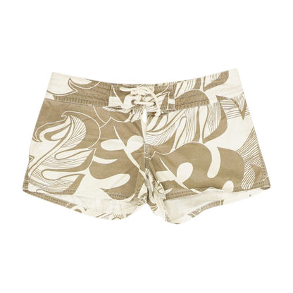 Brown Graphic Shorts