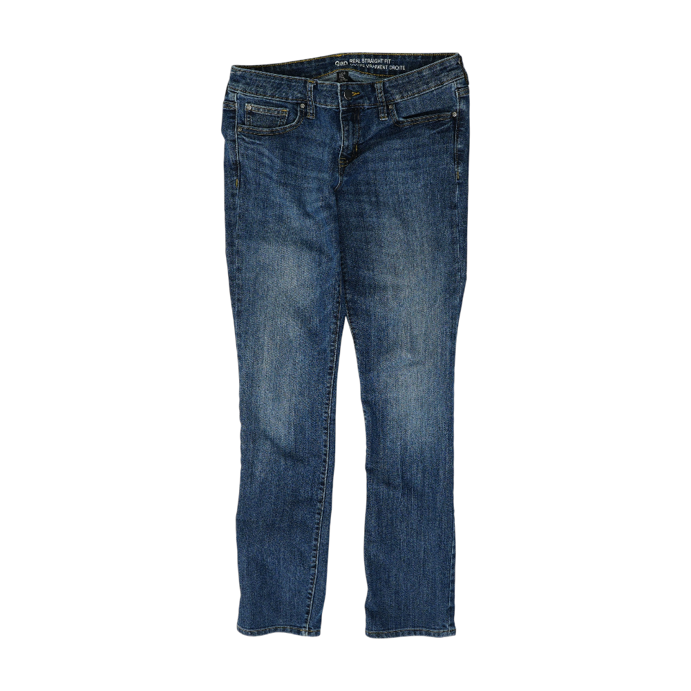 Blue Straight Jeans