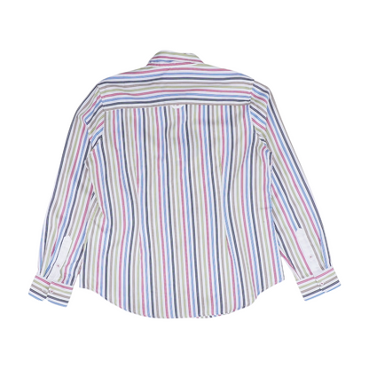 White Striped Button Down