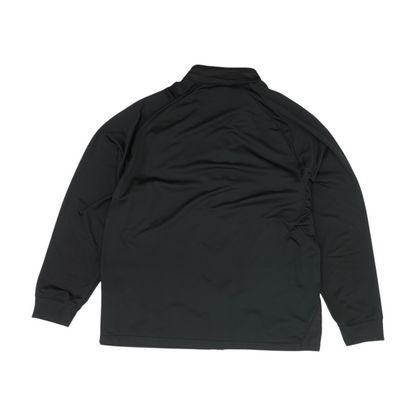 Black Solid Active Jacket